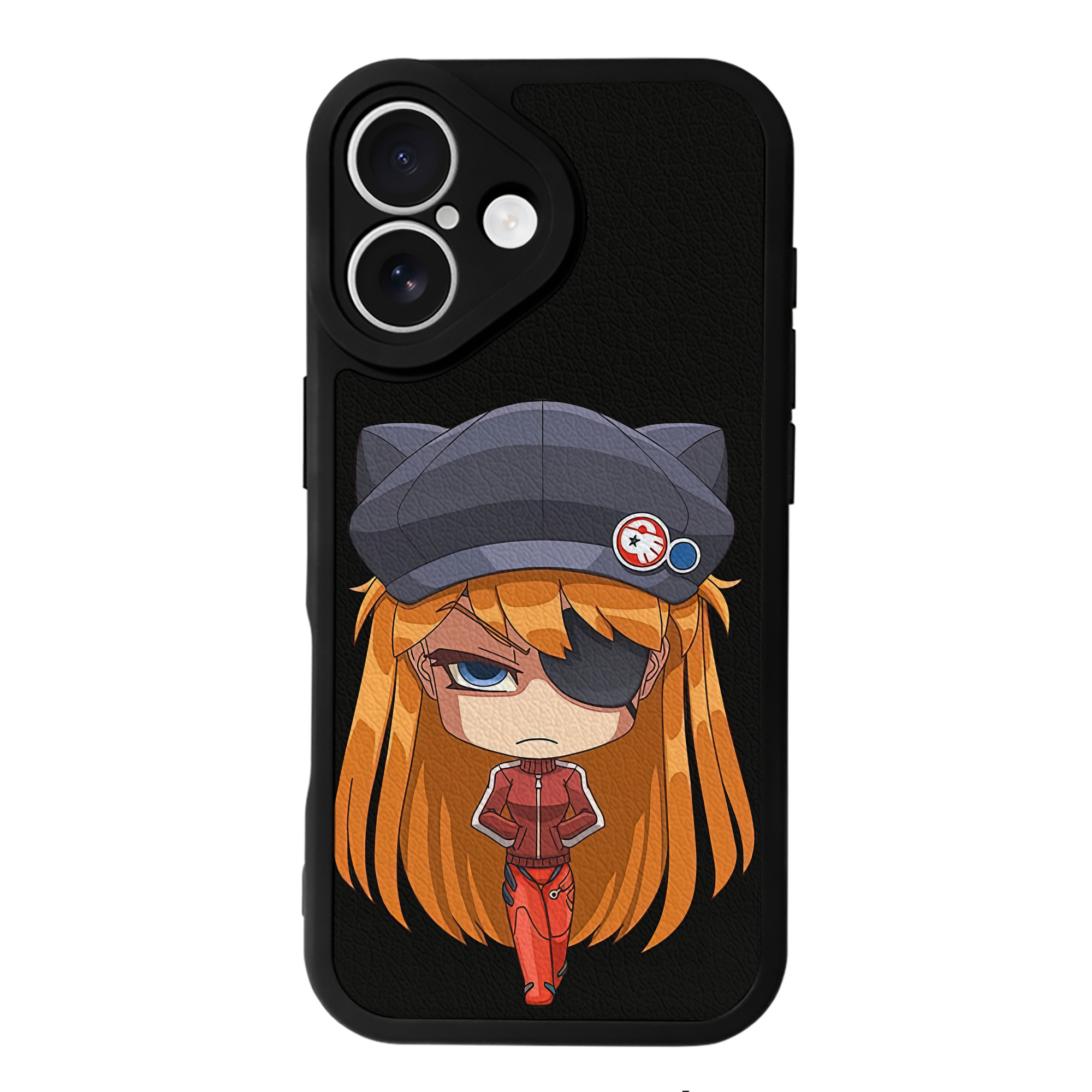 （画像用） EVA 新世紀エヴァンゲリオン 【iPhone 16シリーズ対応】シリコンスマホケース（レザー調） 材質：シリコン